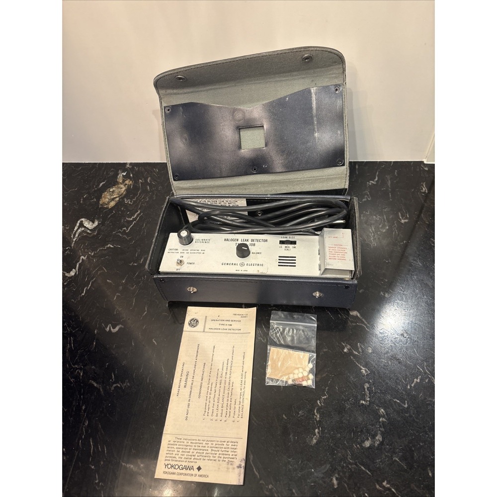 General Electric Halogen Leak Detector, Type H-10B, Good Condition